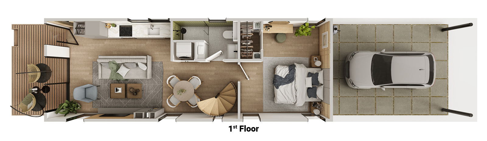 Micro Dwell - 560 SF