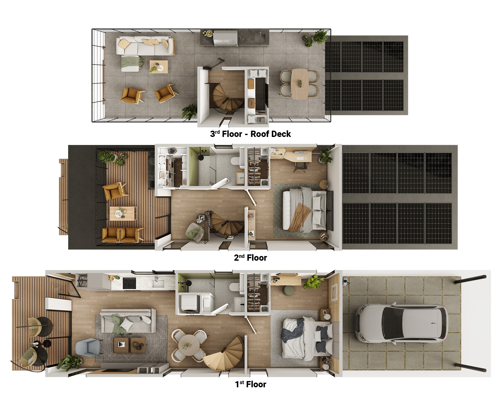 Dwell + Roof Deck - 1,470 SF
