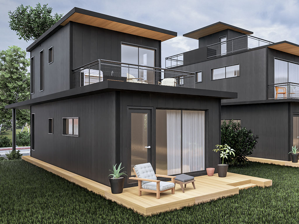Private Front Porch